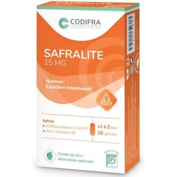 Codifra Safralite 15mg Mood and Emotional Balance 28 Capsules