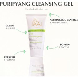 Taaj Purifying Cleansing Gel Japure - Cleanses and Purifies for Combination Skin