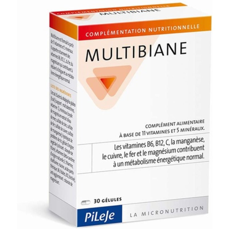 Pileje Multibiane, 30 Pieces, 30 Capsules