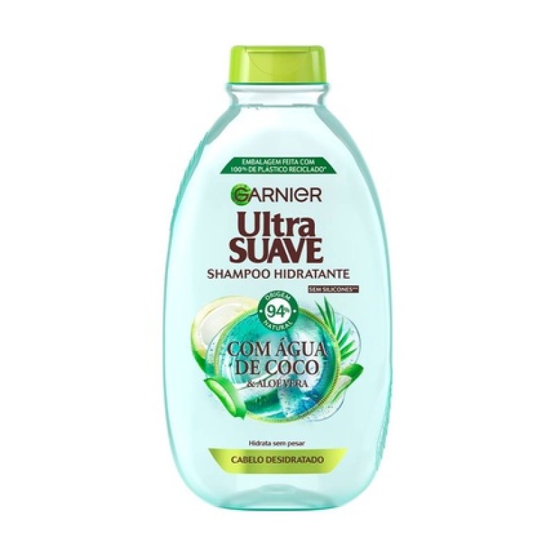 Garnier Ultra Soft Coconut Water & Aloe Vera Shampoo 400ml