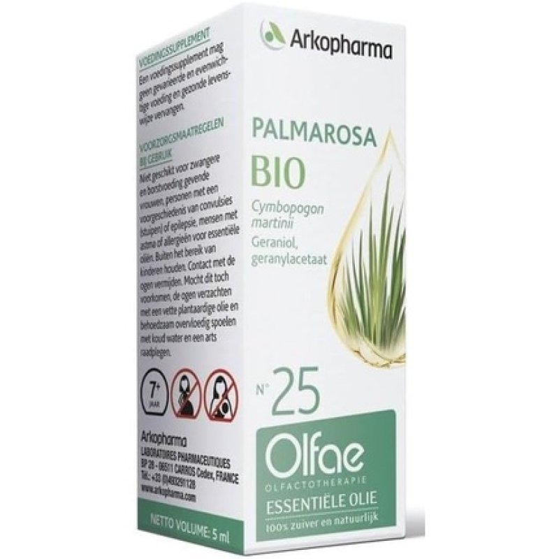ARKOESSENTIEL® N°25 - Palmarosa BIO(1) (Cymbopogon martinii ) 5 ml