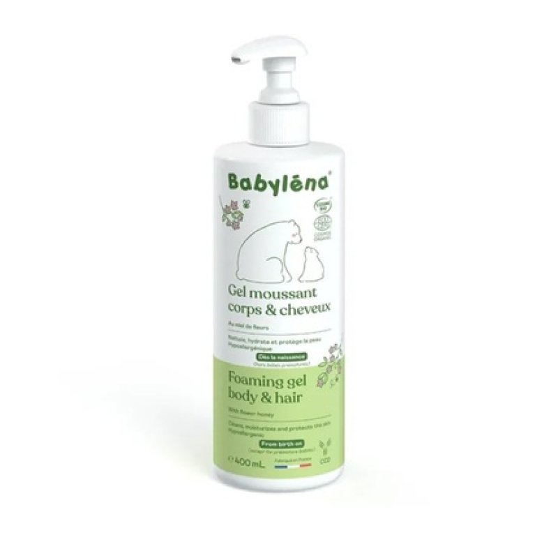 Laboratoire Ccd Babylena Organic Foaming Gel for Body & Hair 400ml