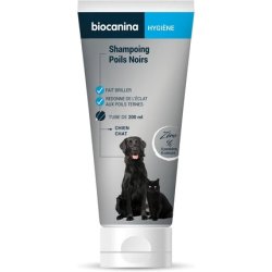 Biocanina Black Hair Shampoo 200ml for Dogs and Cats