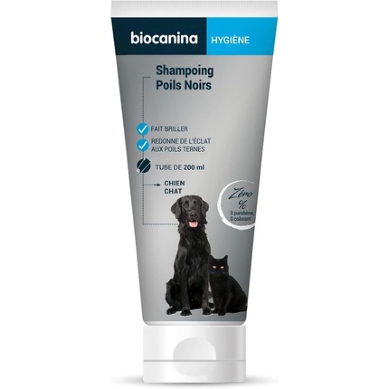 Biocanina Black Hair Shampoo 200ml for Dogs and Cats