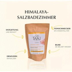 Taaj Himalaya Bath Salt Detoxifies and Hydrates the Body