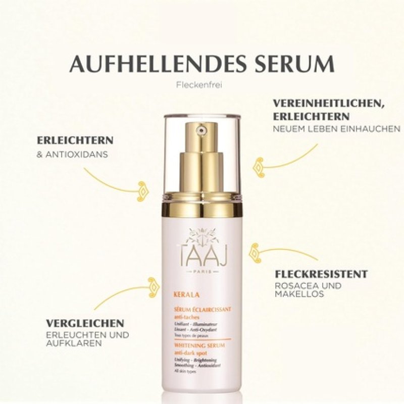 Taaj Kerala Antispot Lightening Serum - Reduces Spots