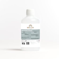 Babylou Care Physiological Serum Bottle NaCl 0.9% for Washing