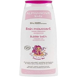 Alphanova Kids Foaming Bath Strawberry Organic 250ml
