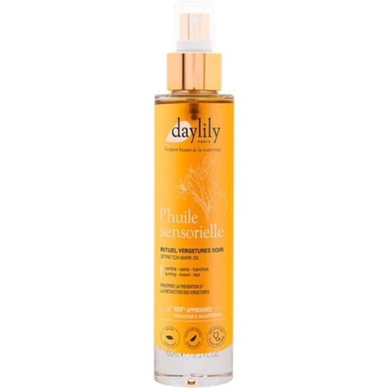 The Oil Sensory Ritual Stretch Marks Intensive Evening Daylily Paris