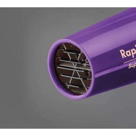 Diva Pro Styling Rapida 4000 Pro Dryer 2200W Professional Hairdryer with Ionic Conditioning Violet 1.2kg PRO113