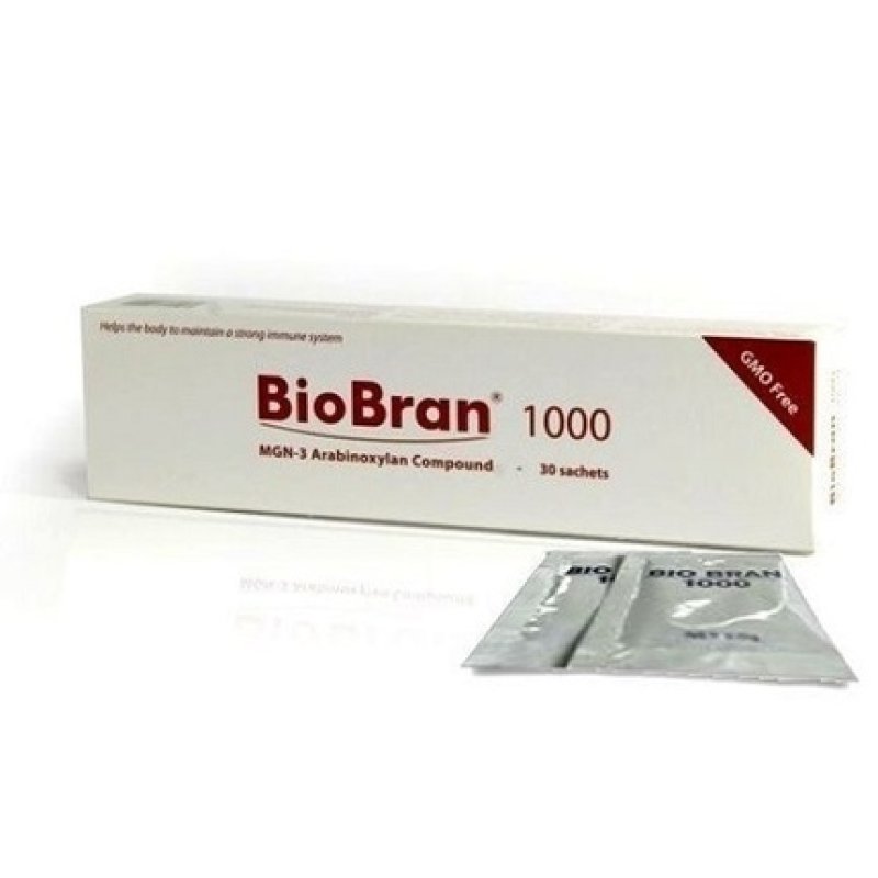 Biobran 1000mg 30 Sachets By Biobran