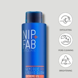 Nip Fab Glycolic Acid Fix Liquid Glow Extreme 6% Exfoliator for Face