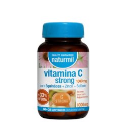 Naturmil Vitamin C Strong 1000mg 60 20 Tablets