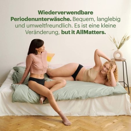 Allmatters Period Underwear. Leakproof, Durable, Eco-Friendly