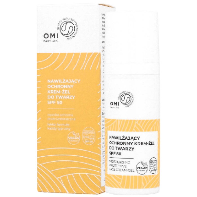 Omi Moisturizing Protective Gel Cream For Face Spf50
