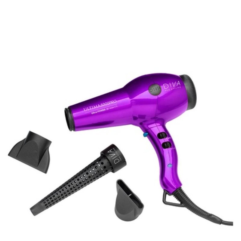 Diva Diva Ultima 5000 Pro Hair Dryer Purple 2300w