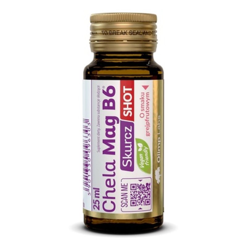 Olimp Labs Chelamag B6 Cramp Shot Dietary Supplement Grapefruit 25ml