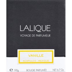 Lalique Vanilla Acapulco, Scented Candle, 1er Pack 1 X 190 G