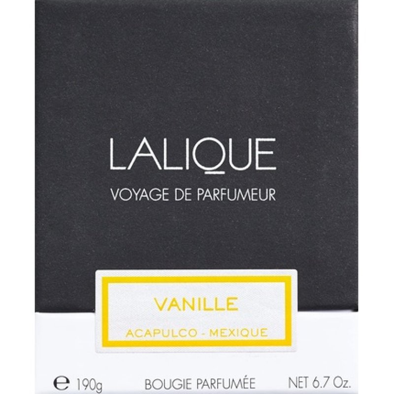 Lalique Vanilla Acapulco, Scented Candle, 1er Pack 1 X 190 G