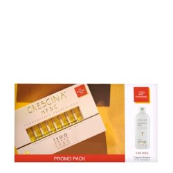 Crescina Transdermic Hfsc Complete Treatment 1300 For Women 20x3.5ml Free Shampoo 200ml