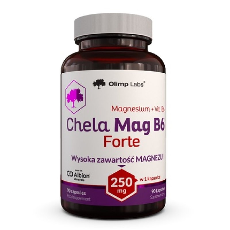 Olimp Labs Chelamag B6 Forte Dietary Supplement 90 Capsules