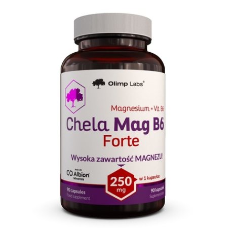 Olimp Labs Chelamag B6 Forte Dietary Supplement 90 Capsules