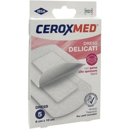 Ceroxmed Dress - Delicate Plasters 6 x 10cm - Pack of 5