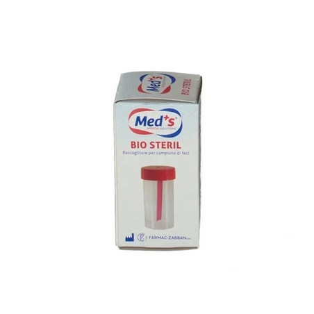 Farmaczabban Spa Med S Bio Sterile Collector For Stool Sample Single Pack 40 Ml