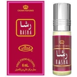 Al-Rehab Rasha Concentrated Perfume Rollerball for Women 0.2 Ounce