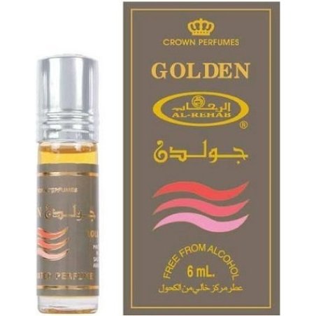 Golden Perfume Oil 6ml 2oz by Alrehab