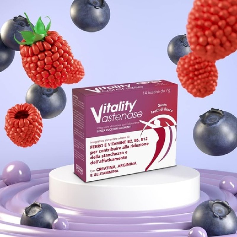 Vitality Astenase Complete Food Supplement with Creatine and Arginine