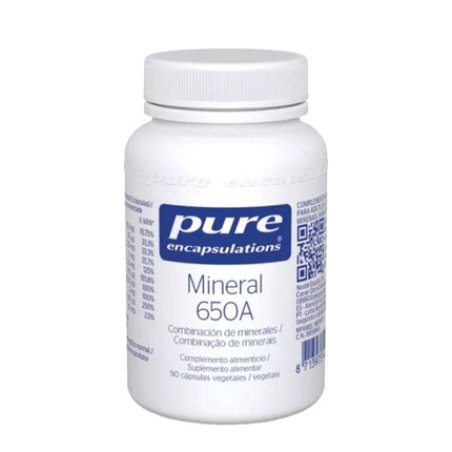 Pure Encapsulations Mineral 650a 60 Capsules