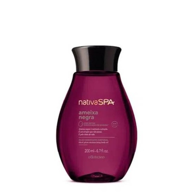 Boticrio Nativa Spa Black Plum Moisturizing Oil 200ml