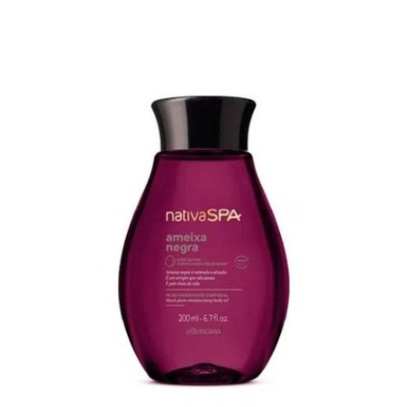 Boticrio Nativa Spa Black Plum Moisturizing Oil 200ml