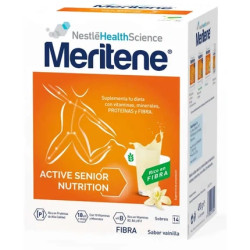 Meritene Meritene Active Senior Nutrition Vanilla Flavor Shake Rich In Fiber 14 Sachets