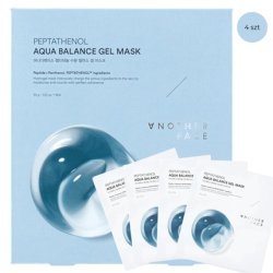 Another Face Hydrogel Mask With Panthenol And Peptides Aqua Balance 4 X 35g