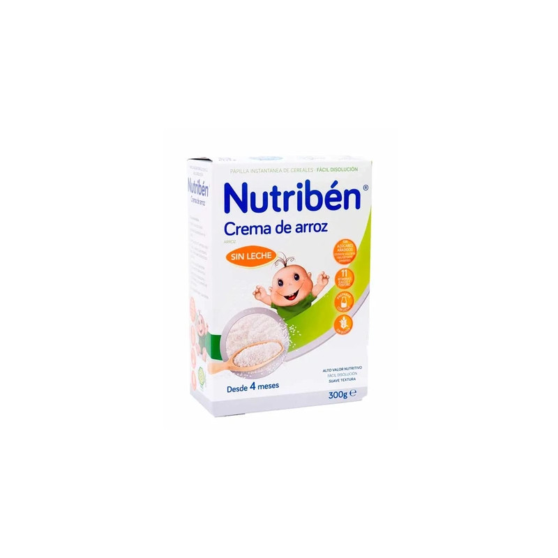 Nutriben Nutribn Gluten Free Rice Cream 300g