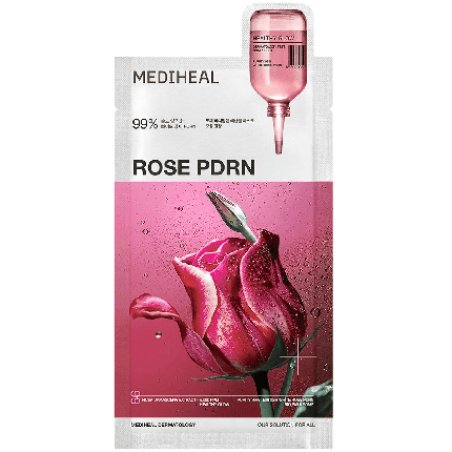 Mediheal Essential Mask Rose Pdrn Face Mask 24ml