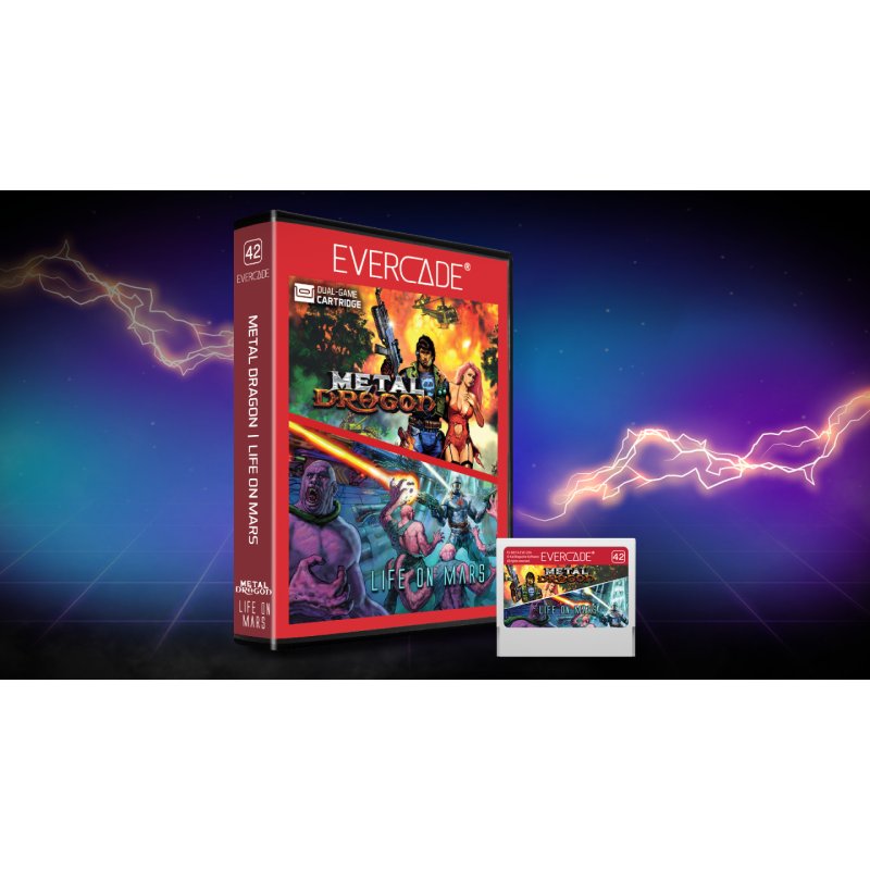 Blaze Evercade Metal Dragon/Life On Mars Collection