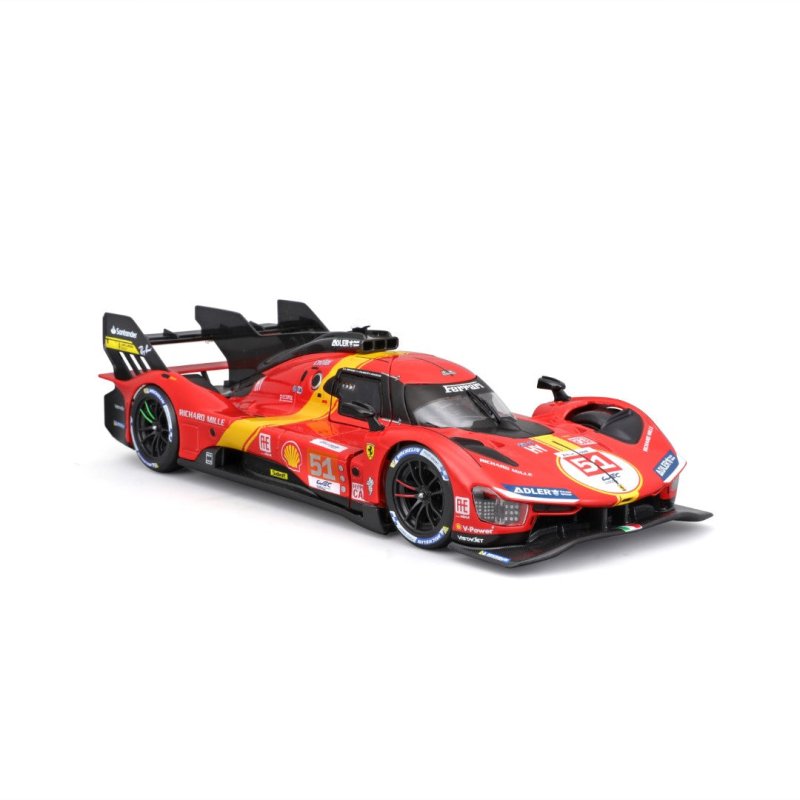 BBURAGO 1/24 Kit A Monter Ferrari Racing - 499P 51 - Rouge