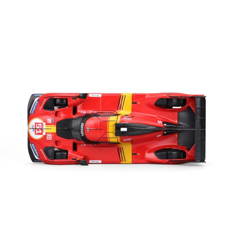 BBURAGO 1/24 Kit A Monter Ferrari Racing - 499P 51 - Rouge