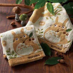 MON VOISIN TOTORO - Totoro - Coffret Cadeau serviette en coton
