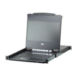 ATEN CL6708MW CONSOLE LCD 17,3'' FHD KVM 8 PORTS DVI/USB/AUDIO CLAVIER FRANCAIS