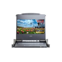 ATEN CL6700MW CONSOLE LCD 17,3'' FHD VGA/DVI/HDMI CLAVIER FRANCAIS