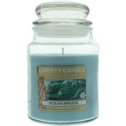 Liberty Candle Ocean Breeze 510g Glass Jar With Lid