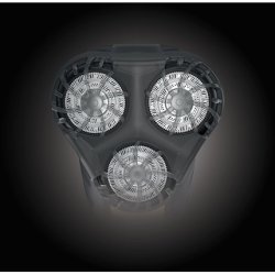 Remington Indestructible Rotating Shaver Wet & Dry with Polycarbonate Casing Dual Track Blades Comfort Detail Trimmer 