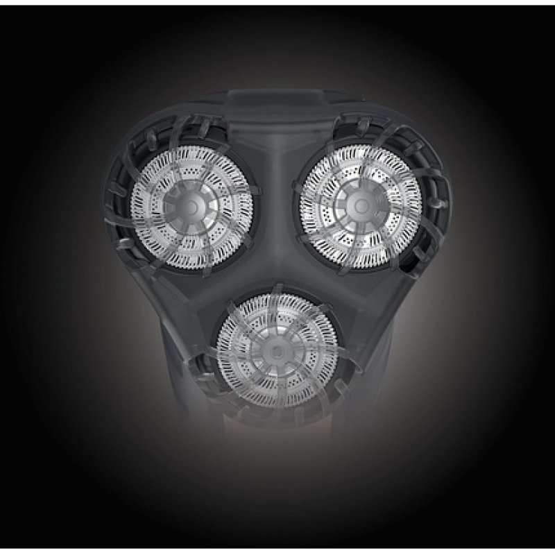 Remington Indestructible Rotating Shaver Wet & Dry with Polycarbonate Casing Dual Track Blades Comfort Detail Trimmer 