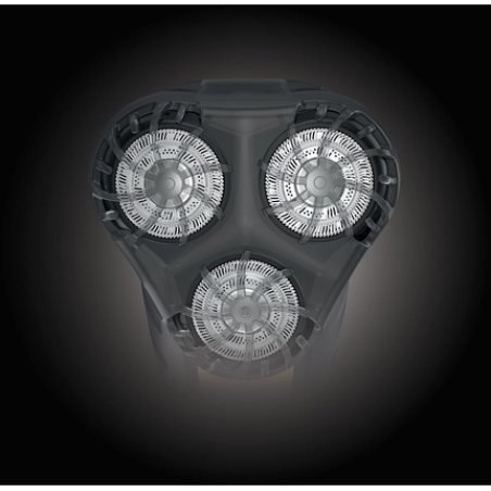 Remington Indestructible Rotating Shaver Wet & Dry with Polycarbonate Casing Dual Track Blades Comfort Detail Trimmer 