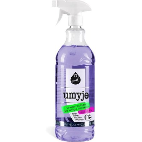 Mill Clean Wash liquid for cleaning windows glass mirrors tiles with macchia fragrance 1.22 L