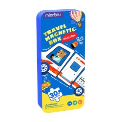 mierEdu - Magnetic Travel Box - Vehicles (ME0891)